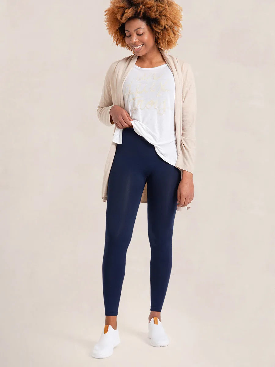 Leggings Glow Comfort™ de Talle Medio y Efecto Moldeador